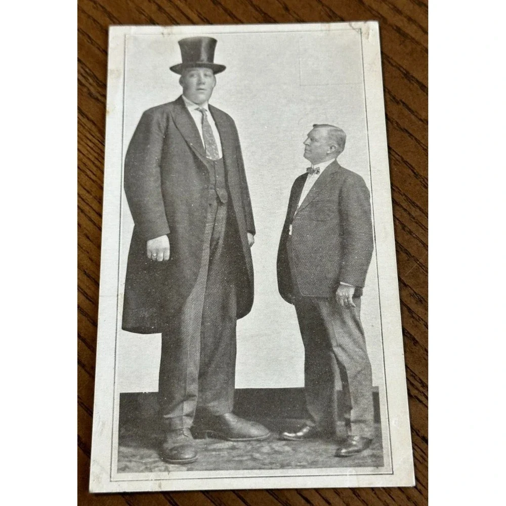 Vintage 1910s Freak / Sideshow Circus Postcard 
